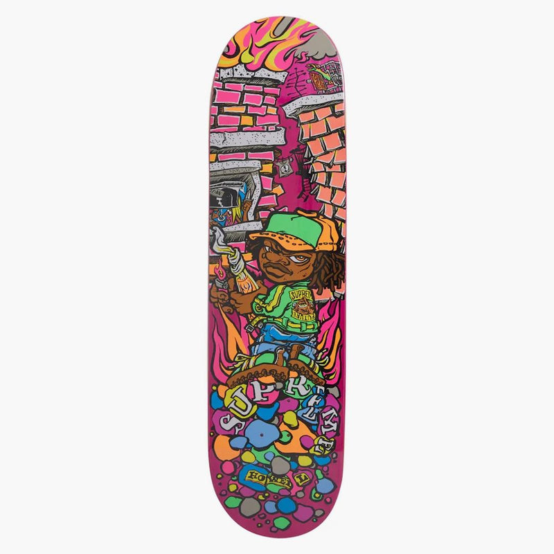 Nejvyšší molotov dětský skateboard paluba růžová