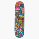 Supreme Molotov Kid Skateboard Deck Teal