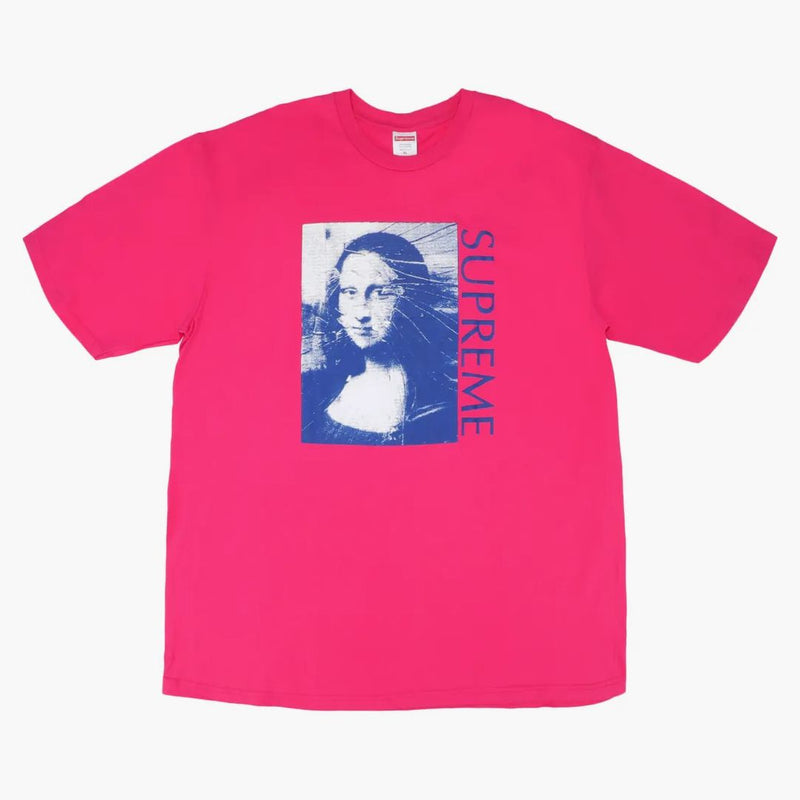 Supreme Mona Lisa Tee Hot Pink