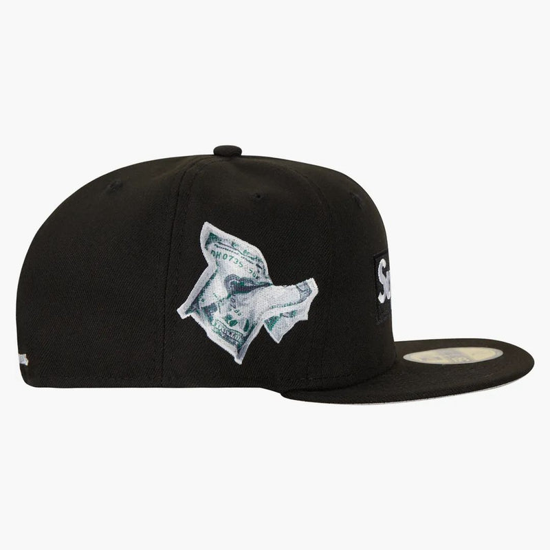 Supreme Money Box Logo New Era Black