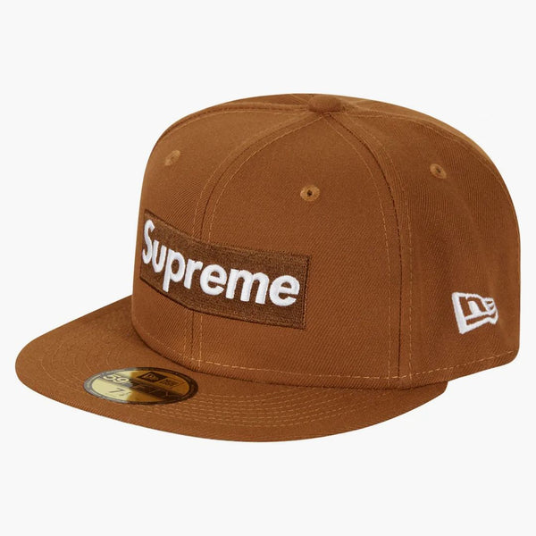 Supreme Money Box Logo New Era Brown