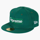 Supreme Money Box Logo New Era Dark Green