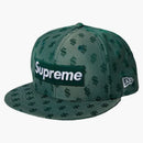 Nejvyšší monogramový box logo nové éry zelené