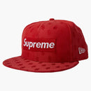 Supreme Monogram Box Logo New Era Red