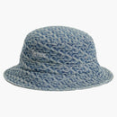 Supreme Monogram Denim Crusher Blue