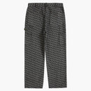 Supreme Monogram Double Knee Denim Panter Pant (FW21) Czarny