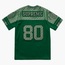 Supreme Monogram Football Jersey Dark Green