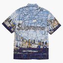 Nejvyšší mozaiková košile s vícebarevnou košili