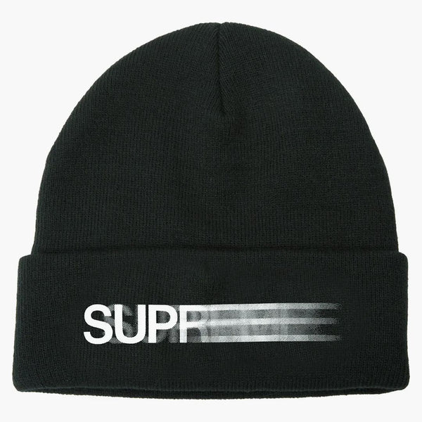 Supreme Motion Logo Beanie Black