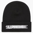 Supreme Motion Logo Beanie (ss23) Black