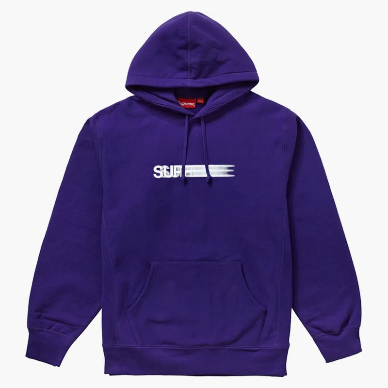 Supreme Motion Logo Hooded Sweatshirt (SS20) Purple