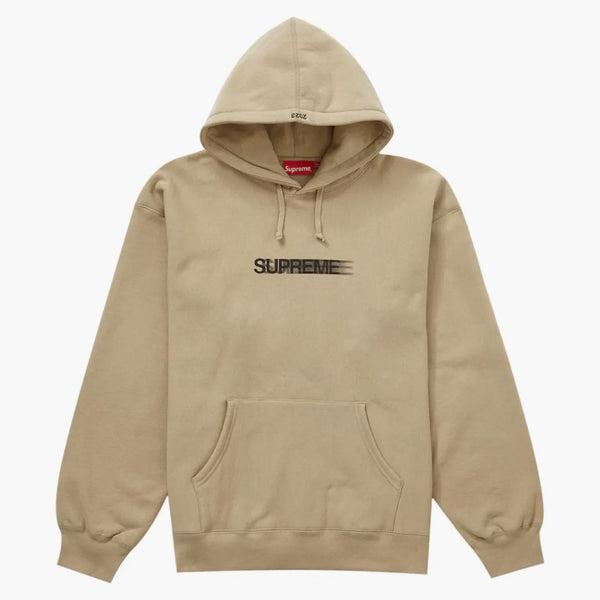 Supreme Motion Logo Hooded Sweatshirt (ss23) Dark Tan