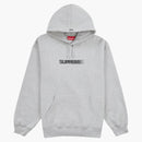 Supremia del logotipo de la sudadera con capucha (SS23) Heather Gray
