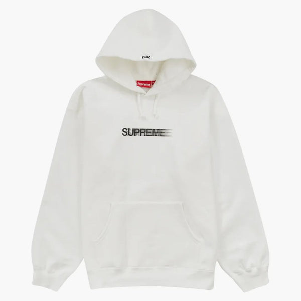 Supreme Motion Logo Hooded Sweatshirt (ss23) White