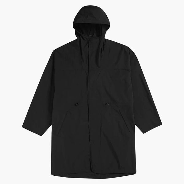 Logo -ul suprem al mișcării ușoare parka negru
