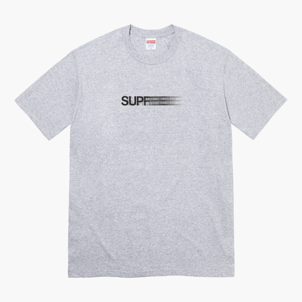 Supreme Motion Logo Tee Heather Grey