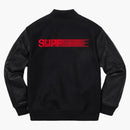 Supreme Motion Logo Varsity Jacket Black