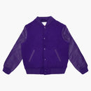 Supreme Motion Logo Varsity Jacket Purple