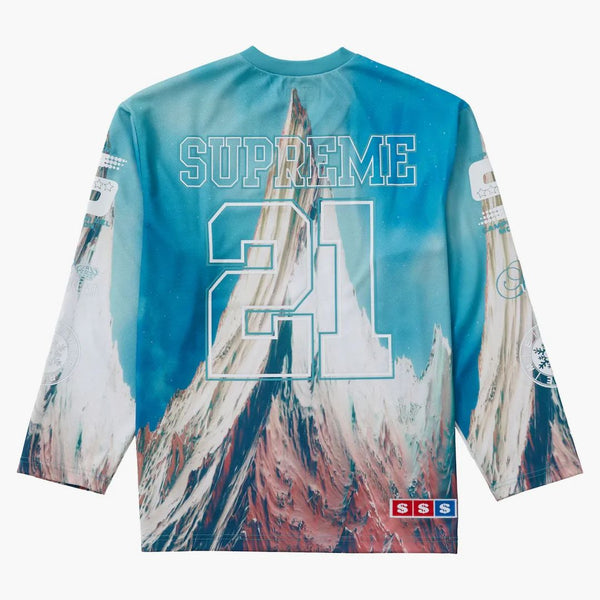 Supreme Mountain Hockey Jersey Blue