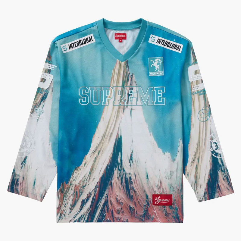 Nejvyšší horský hokejový dres modrá