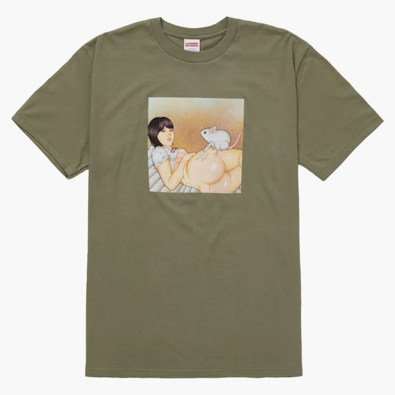 Supreme Mouse Tea (SS25) Olive