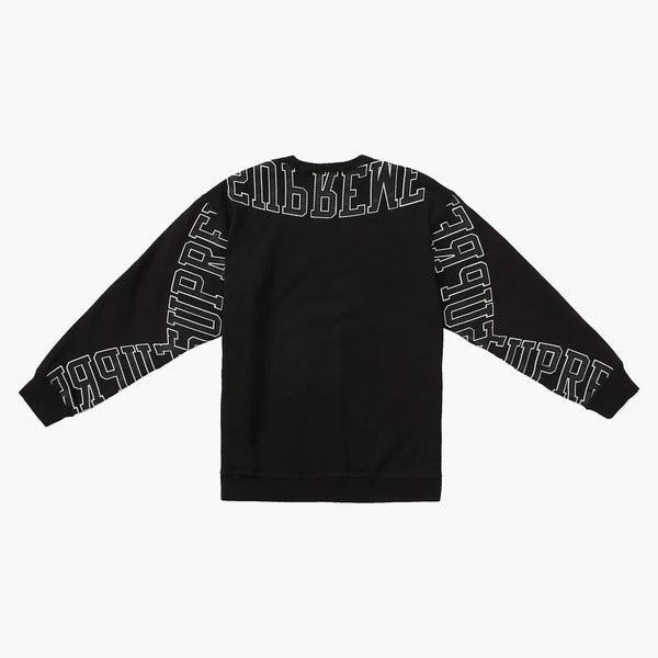 Nejvyšší multi arc Crewneck Black