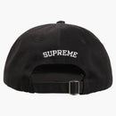 Supreme Multi Color Logo 6-panel Black