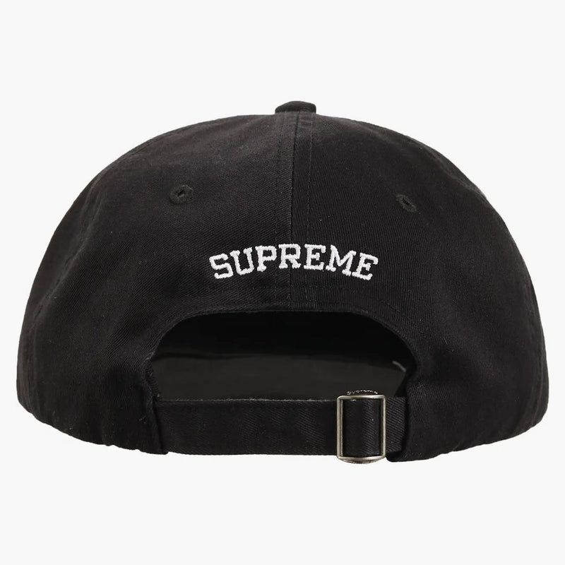 Supreme Multi Color Logo 6-panel Black
