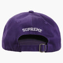 Supreme Multi Color Logo 6-panel Purple