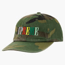 Supreme Multi Color Logo 6-panel Woodland Camo