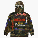 Supreme Multi Logo Hooded Sweatshirt Woodland Camo