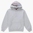 Supreme Multi Logos Hooded Sweatshirt Heather Grey