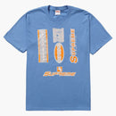 Supreme Multi Logos Tee Dusty Light Royal