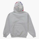 Supreme Multi S Logo Hooded Sweatshirt Heather Grey