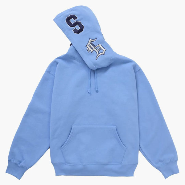 Supreme Multi S Logo Hooded Sweatshirt Light Blue