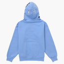 Najwyższa multi S logo bluza z kapturem jasnoniebieska