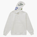 Supreme Multi s logo hooded sweatshirt white