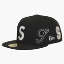 Supreme Multi s logo new era 59fifty fitted has black