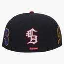 Supreme Multi S logo new era 59fifty Fitted has navy