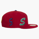 Supreme Multi s logo new era 59fifty fitted has red
