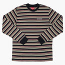 Supreme Multi Stripe L/S Top Black