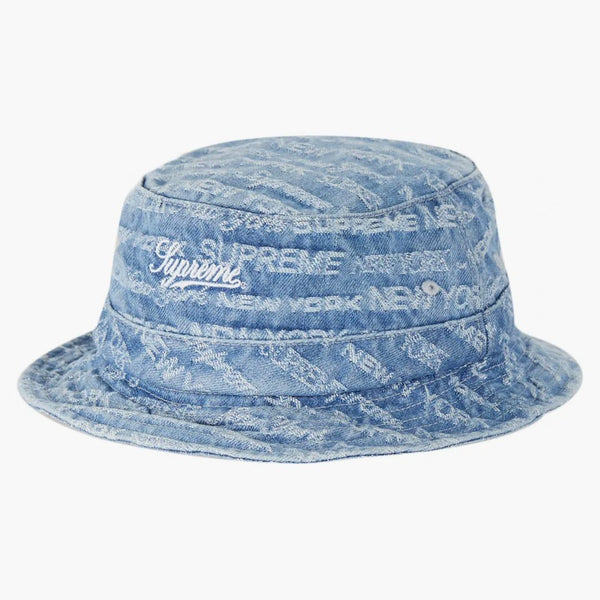 Supreme Multi Type Jacquard Denim Crusher Blue