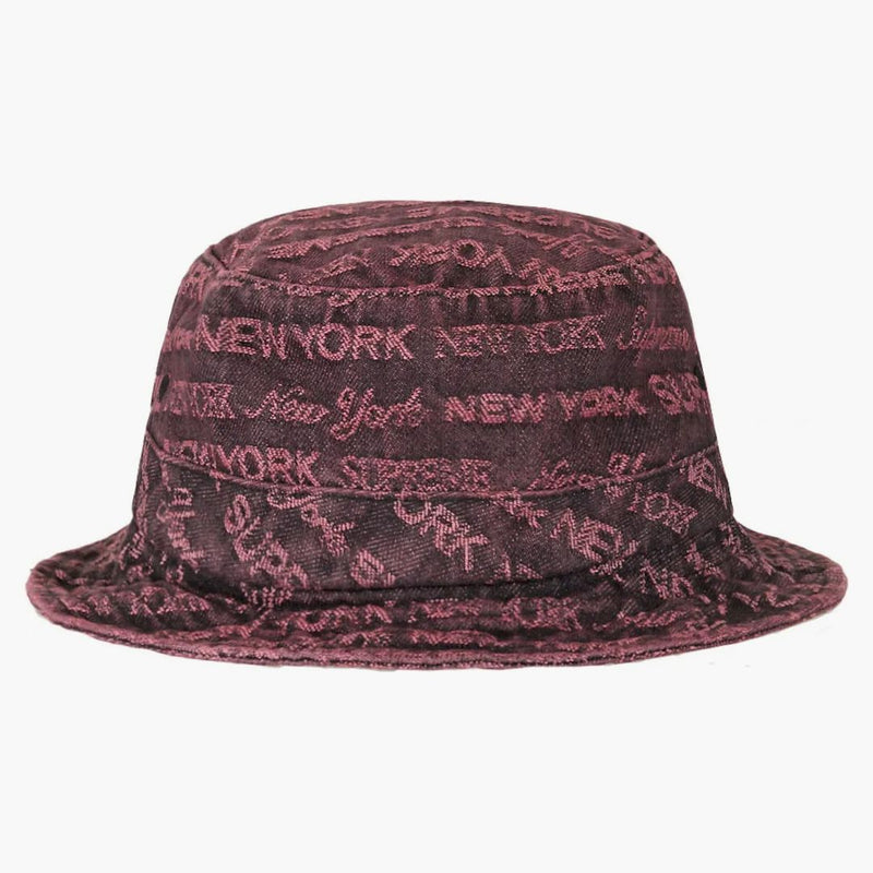 Supreme Multi Type Jacquard Denim Crusher Purple