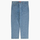 Supreme Multi Type Jacquard Regular Jean Blue
