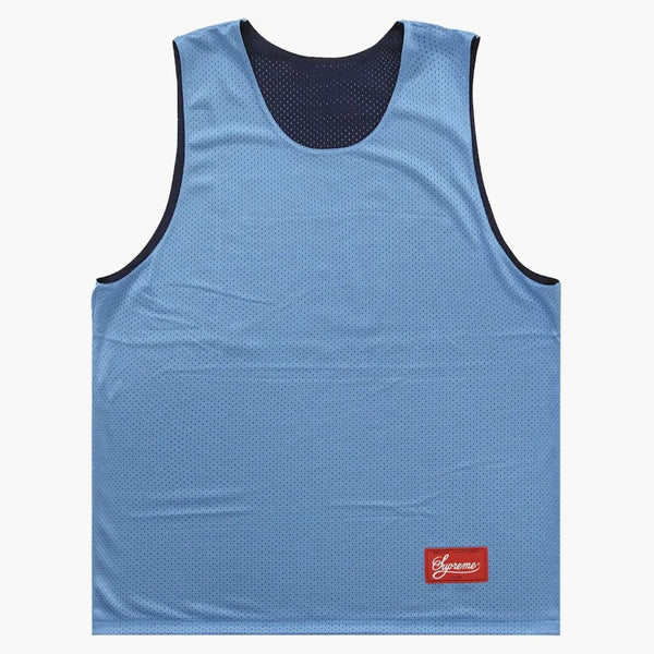 Supreme Mustang Reversible Basketball Jersey Navy