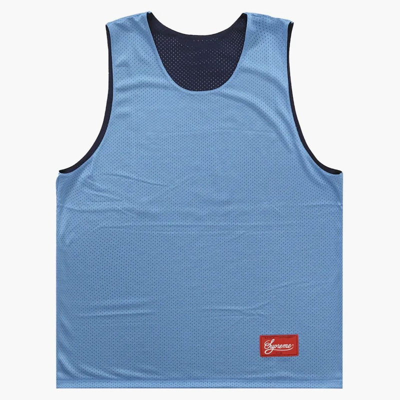 Supreme Mustang Reversible Basketball Jersey Navy