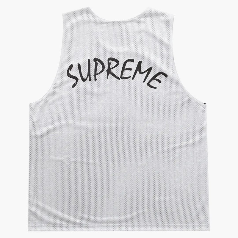 Supreme Mustang Reversible Basketball Jersey White