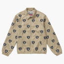 Supreme Nfl X Raiders X '47 Embroidered Harrington Jacket Khaki