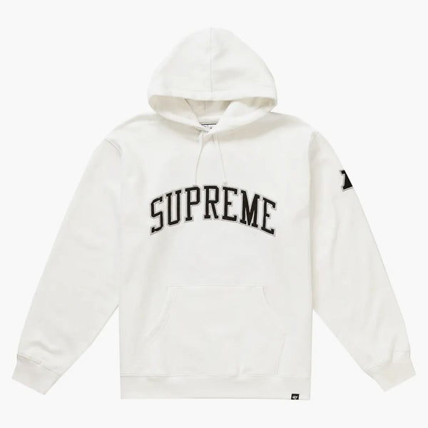 Supreme NFL X Raiders X '47 Hooded Sweatshirt White