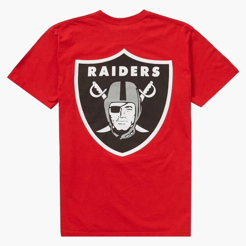 Supreme Nfl X Raiders X '47 Pocket Tee Red